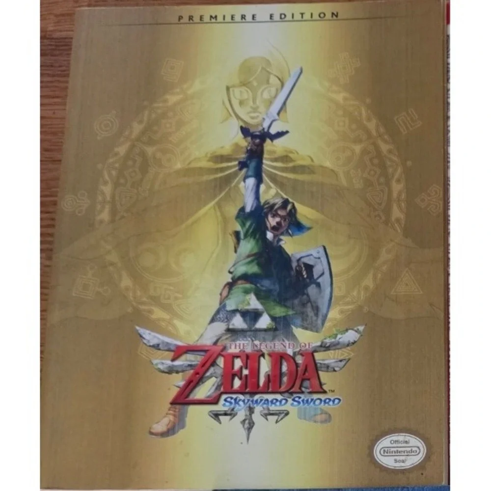 Legend of Zelda Strategy Guide Lot Skyward Sword Tri Force Heroes Big Book Zelda